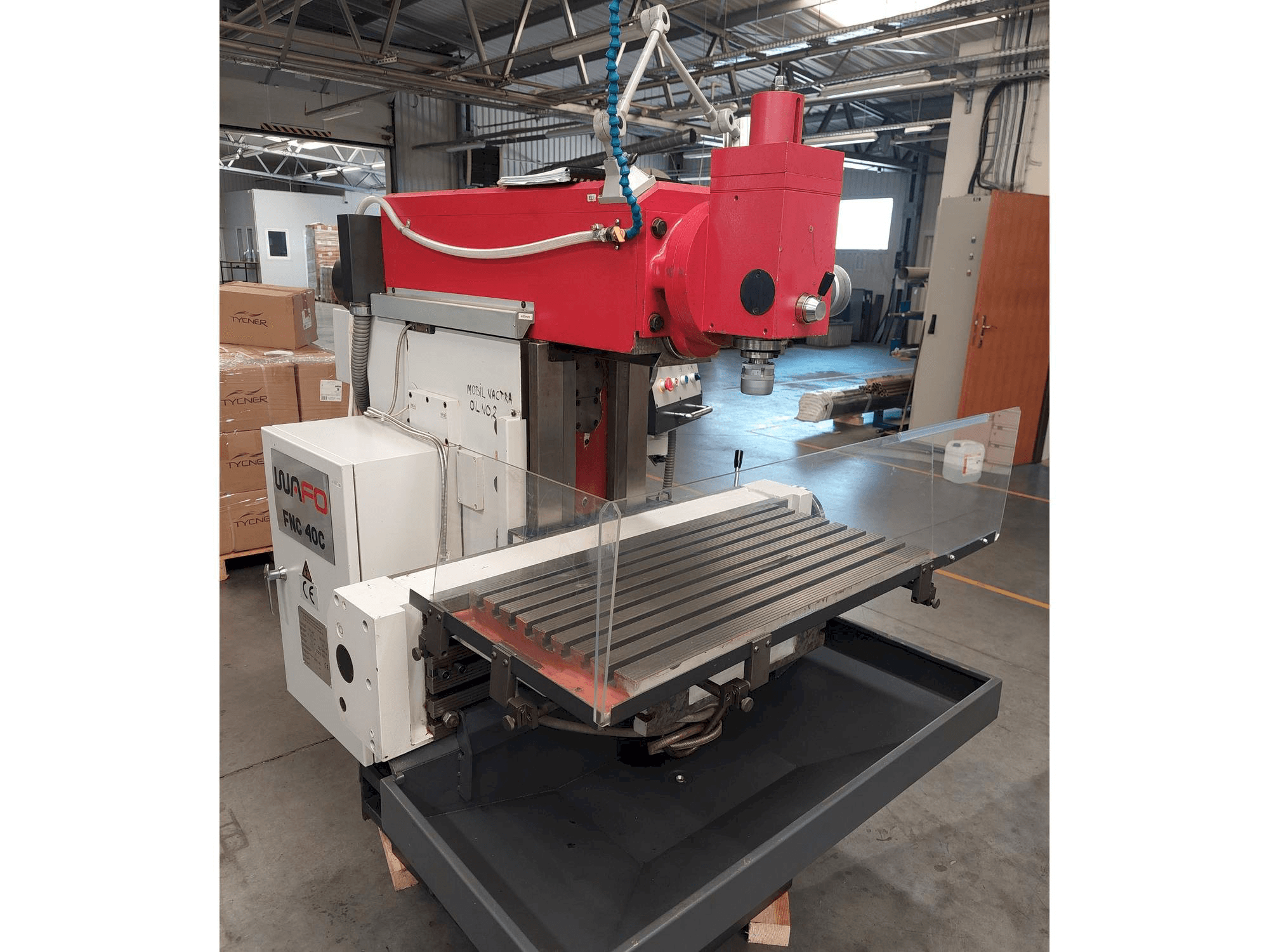 Makine WAFO FNC 40C - Önden görünüm