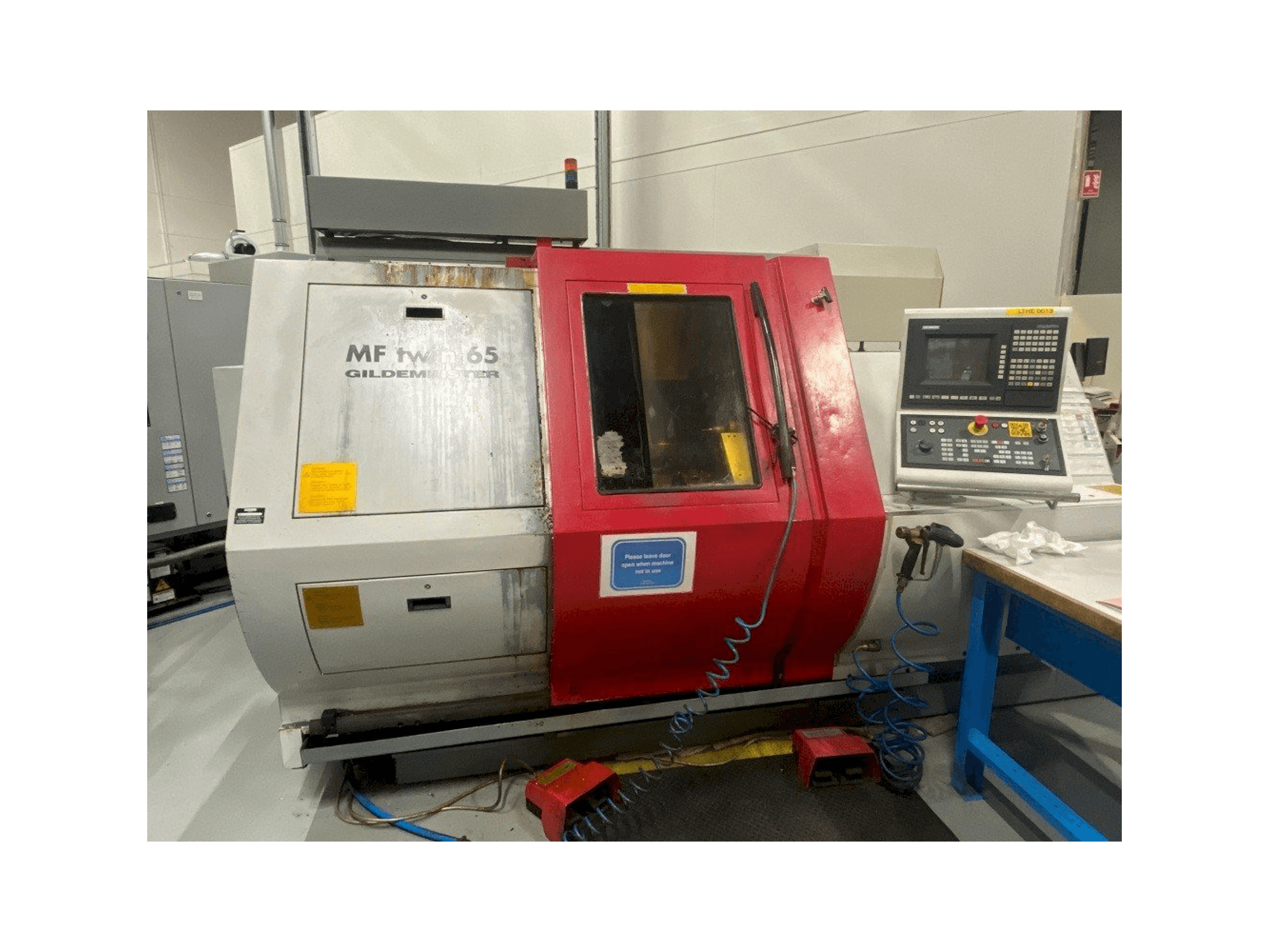 Makine Gildemeister MF65 Twin - Önden görünüm