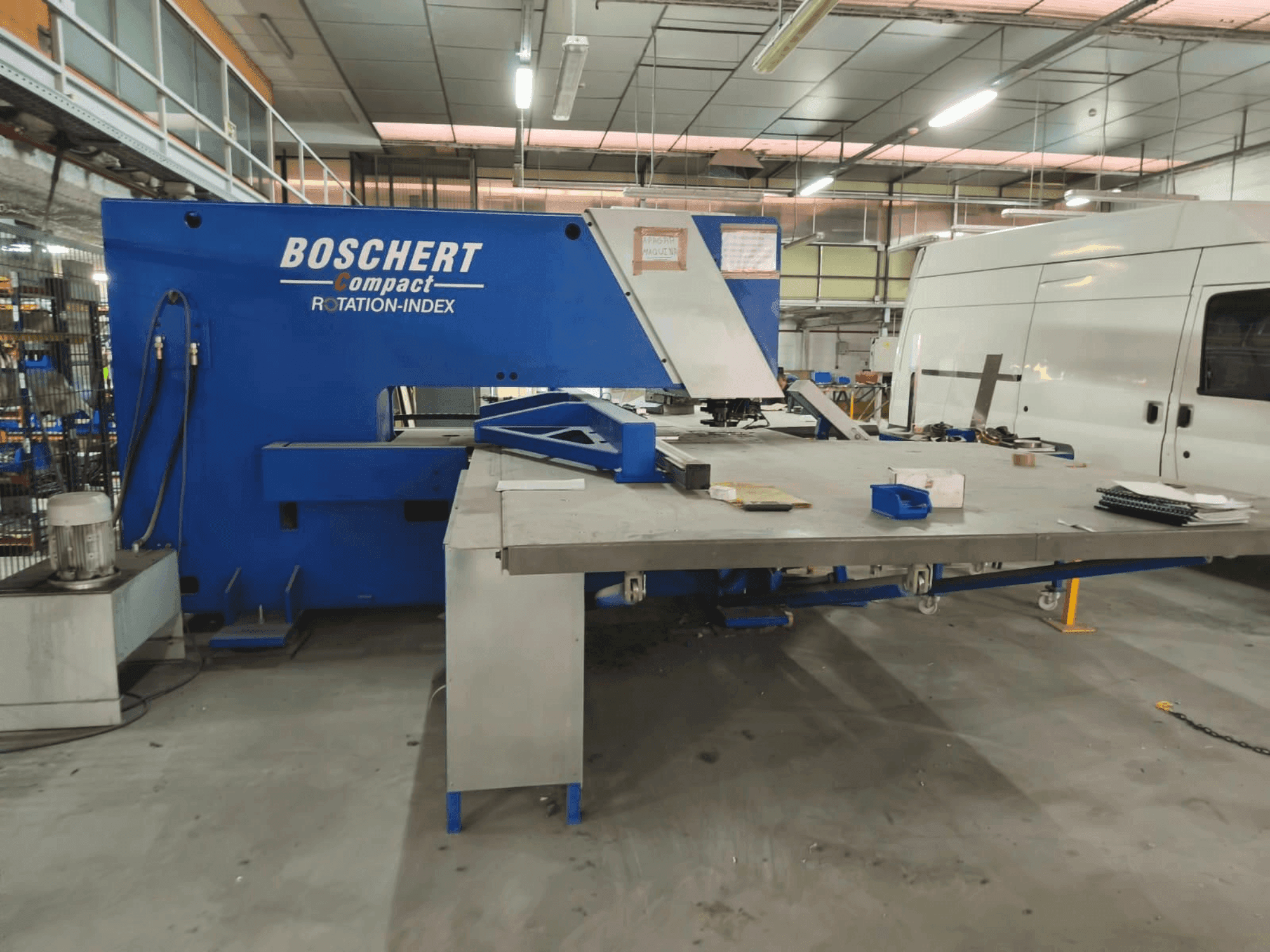 Makine BOSCHERT Compact 1250 Rota - Önden görünüm