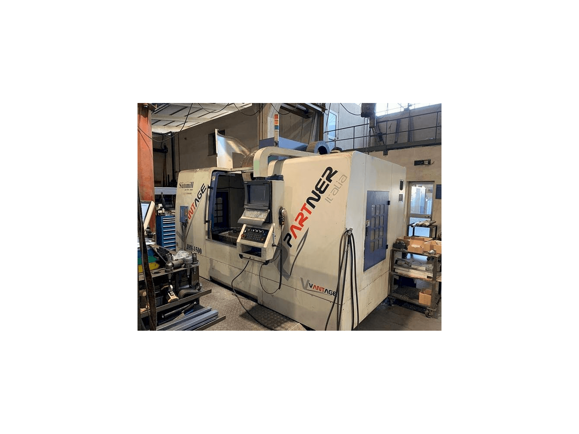 Makine SUNMILL PARTNER VANTAGE JHV-1500 - Önden görünüm