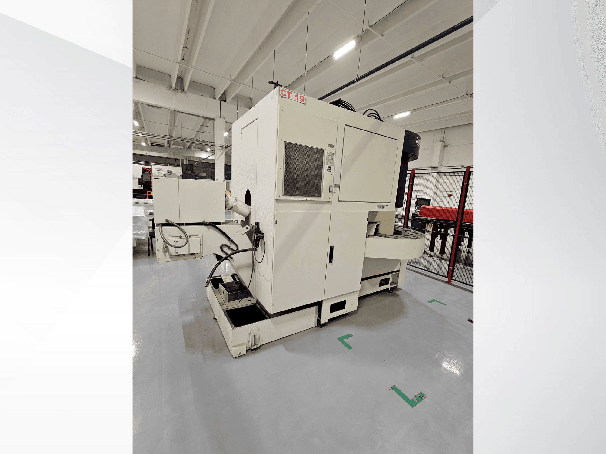 Makine HARDINGE EMAG VL 5 - Önden görünüm
