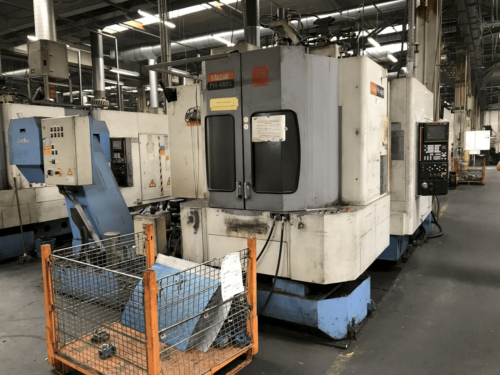 Makine Mazak FH-4800 40T - Önden görünüm