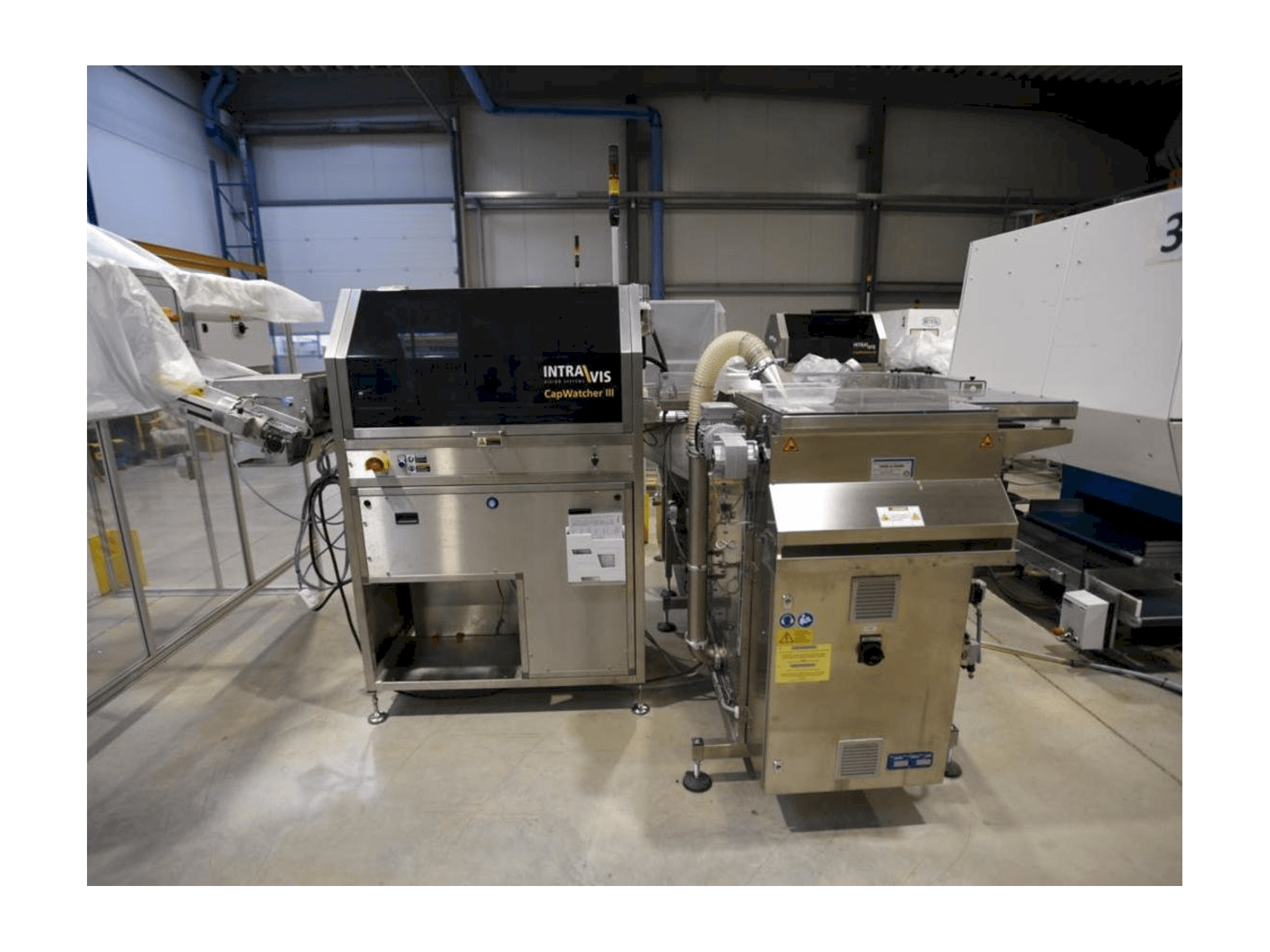 Makine INTRAVIS Capwatcher 6431 - Önden görünüm