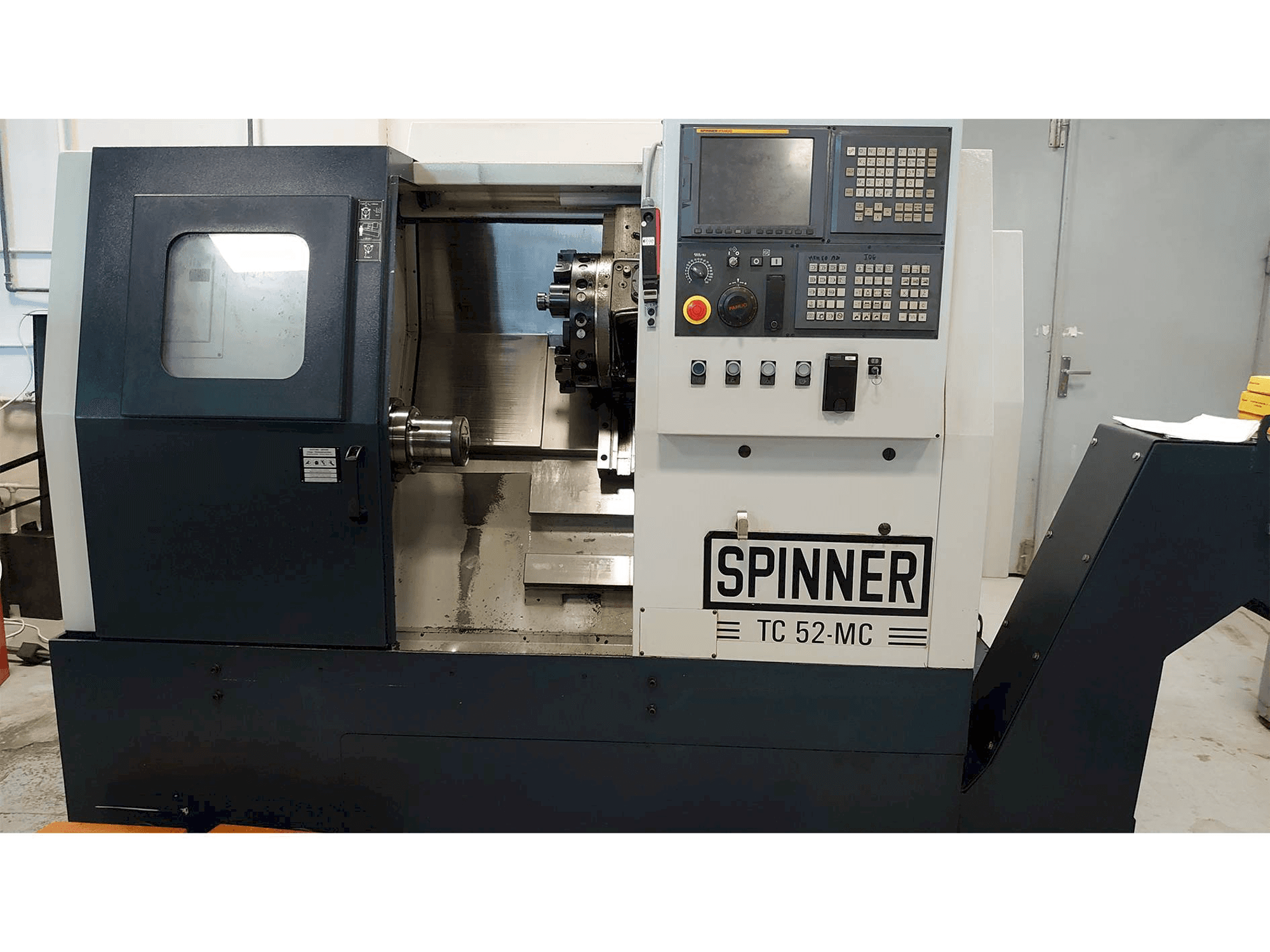 Makine SPINNER TC 52-MC - Önden görünüm