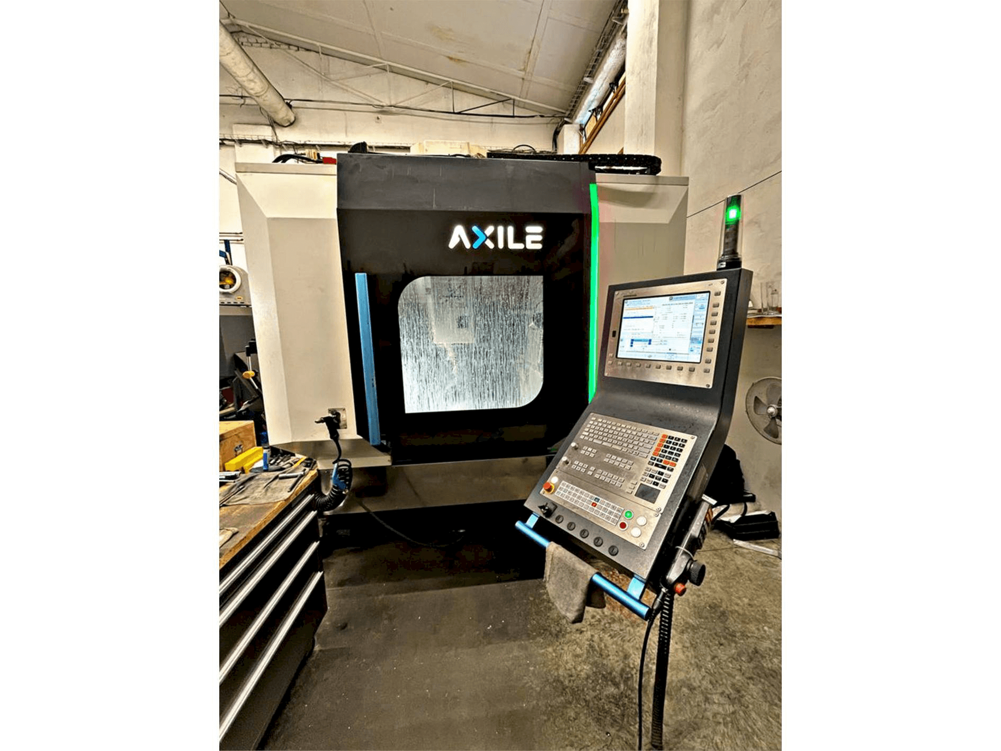 Makine AXILE G6 - Önden görünüm