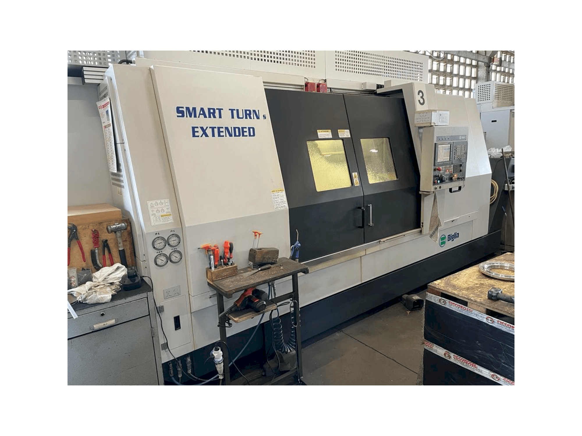 Makine Biglia Smart Turn S Extended - Önden görünüm