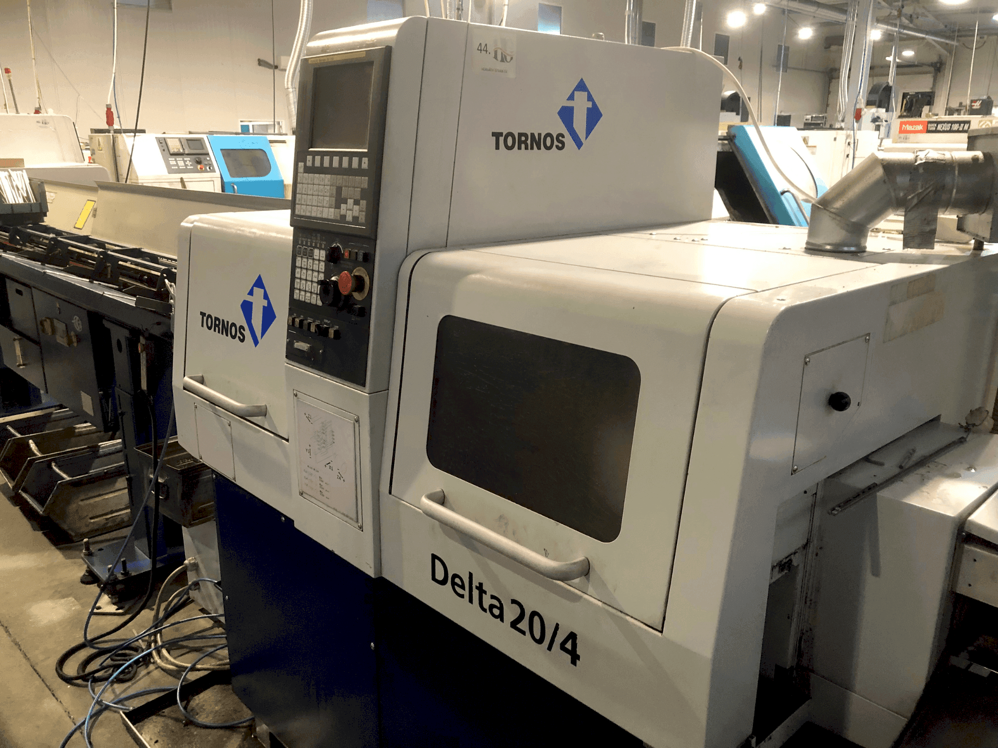 Makine TORNOS TORNOS DELTA 20/4 - Önden görünüm