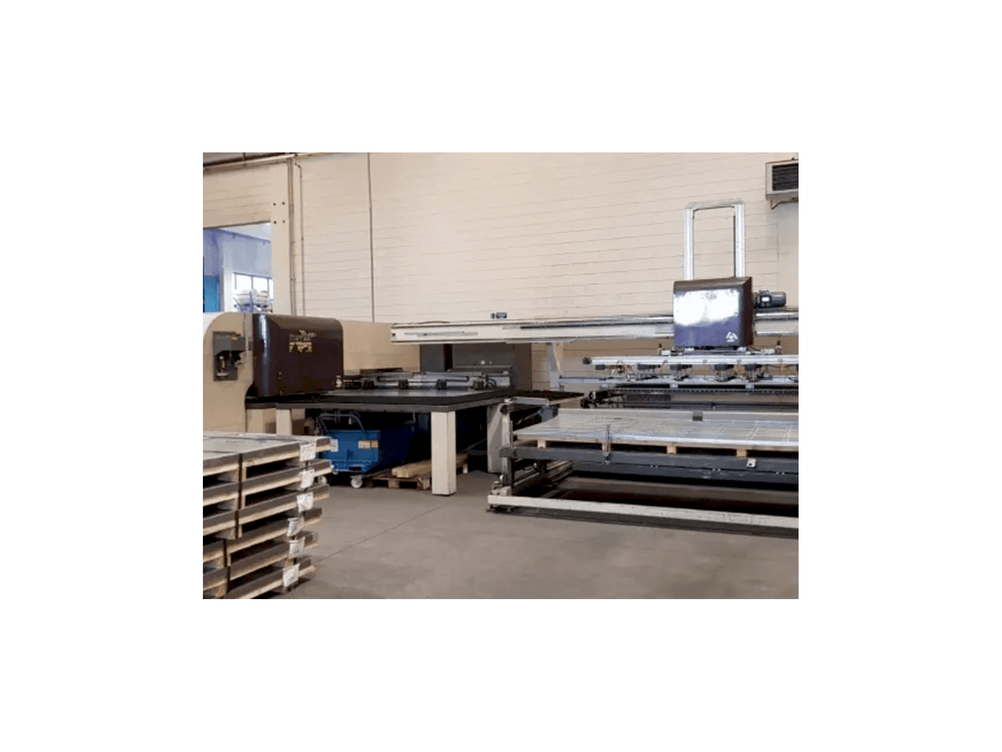 Makine DANOBAT P1631 - Önden görünüm