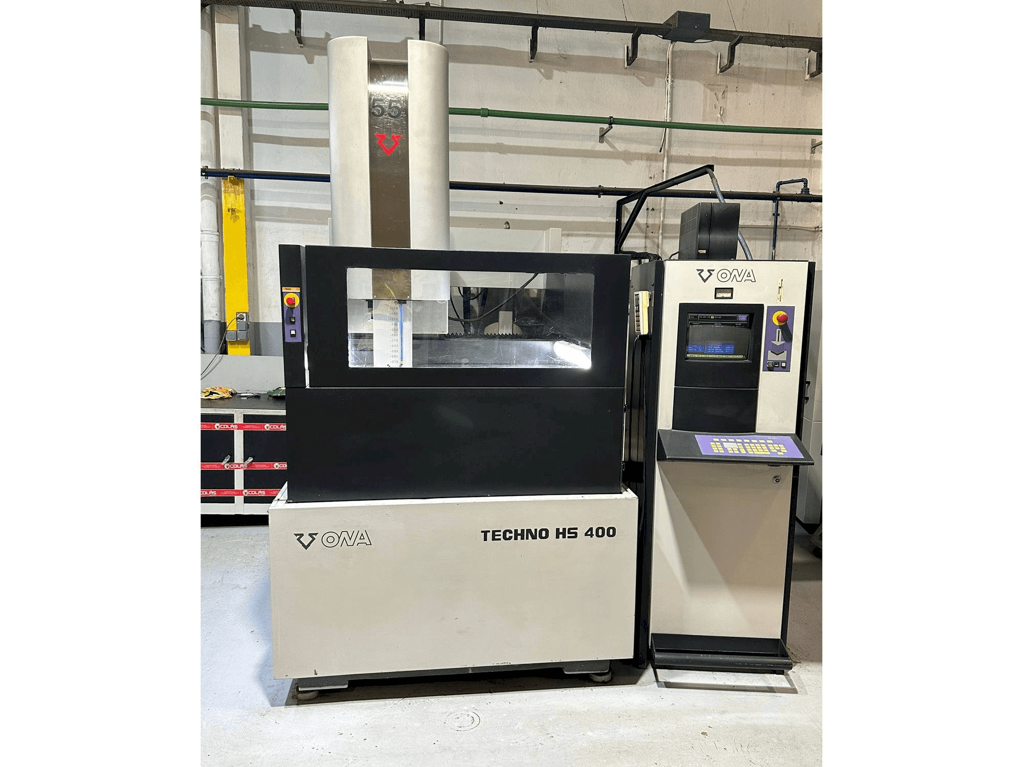 Makine ONA HS 400 - Önden görünüm