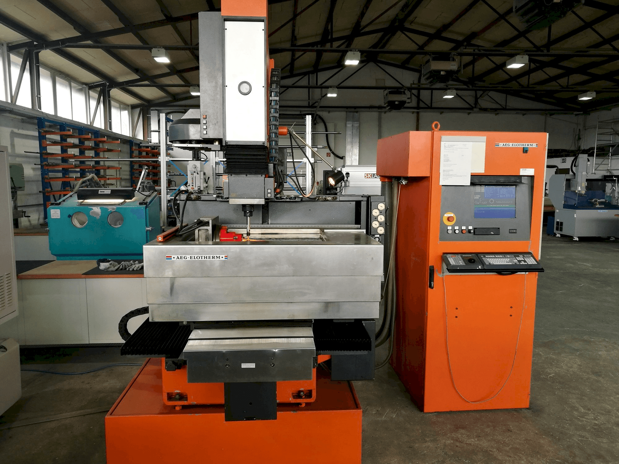 Makine AEG-Elotherm Elbomat 222 BA - Önden görünüm