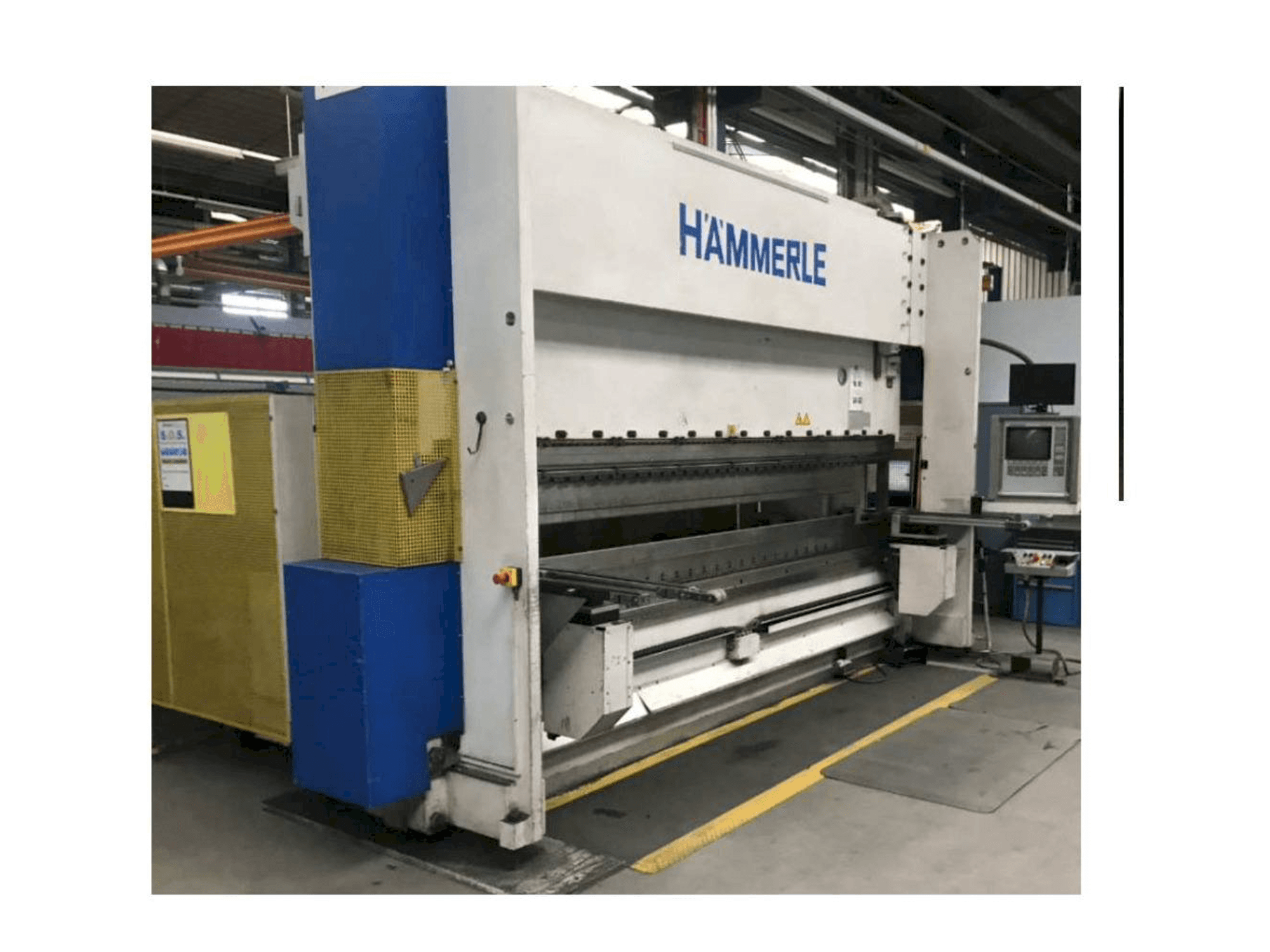 Makine HAMMERLE BM 200 - 4100 - Önden görünüm